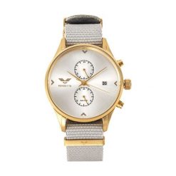 Zegarek Vendetta Zegarek męski BRIGHTON GOLD/GREY VE2007 uniwersalny. Szare zegarki męskie Vendetta. Za 485,10 zł.