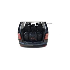 VW TOURAN, 2003-2010 TORBY DO BAGAŻNIKA 4 SZT KJUST - 7043026. Torby podróżne KJUST, bez wzorów, z kauczuku, klasyczne. Za 1159,00 zł.