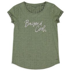 Cars-Jeans Ladies T Fancy 4655718 Army Olive (Rozmiar S). Zielone koszulki damskie marki Cars Jeans, s, bez wzorów, z jeansu, bez kołnierzyka. W wyprzedaży za 68,00 zł.