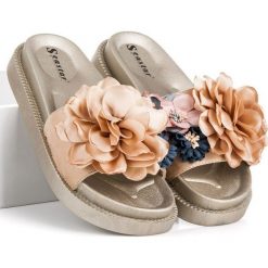 Chodaki damskie: Klapki damskie flowers Seastar