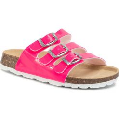 Klapki SUPERFIT - 6-00113-57 S Rosa. Różowe sandały dziewczęce Superfit, ze skóry ekologicznej, bez zapięcia. Za 129,00 zł.