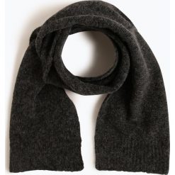 Marie Lund - Szalik damski z domieszką alpaki, szary. Szare szaliki damskie marki Marie Lund, bez wzorów, eleganckie. Za 89,95 zł.