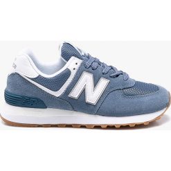 New Balance - Buty WL574ESS. Szare buty sportowe damskie marki New Balance, z gumy. W wyprzedaży za 299,90 zł.