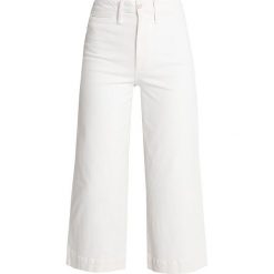 Boyfriendy damskie: Madewell WIDE LEG CROP Jeansy Dzwony tile white