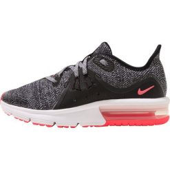 Nike Performance AIR MAX SEQUENT 3 Obuwie do biegania treningowe black/anthracite/cool grey/racer pink. Szare buty do biegania damskie marki Nike Performance, z materiału. W wyprzedaży za 251,30 zł.