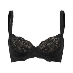 Triumph Biustonosz z fiszbinami Amourette Charm czarny female czarny 75B. Czarne biustonosze Triumph, z haftami, z dzianiny. Za 169,00 zł.