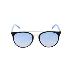 Guess Okulary Przeciwsłoneczne gu3021 05x. Szare okulary przeciwsłoneczne damskie marki Guess, owalne. W wyprzedaży za 231,00 zł.