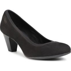 Półbuty S.OLIVER - 5-22425-35 Black 001. Czarne półbuty damskie S.Oliver, bez wzorów, ze skóry, bez obcasa, na obcasie, bez zapięcia. Za 239,00 zł.