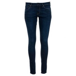 Pepe Jeans jeansy damskie Lola 26/30 ciemnoniebieskie. Niebieskie jeansy damskie Pepe Jeans, z jeansu. Za 439,00 zł.
