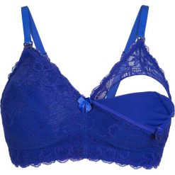 Biustonosz do karmienia piersią, bawełna organiczna bonprix szafirowy. Niebieskie bielizna ciążowa bonprix, z bawełny. Za 44,99 zł.