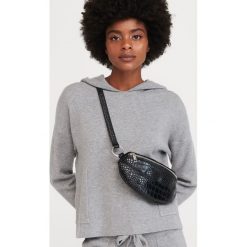 Sweter z kapturem - Szary. Szare swetry damskie Reserved, s, bez wzorów, bez rękawów, z kapturem. Za 119,99 zł.