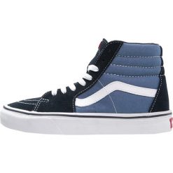 Vans SK8HI Tenisówki i Trampki wysokie navy. Niebieskie trampki męskie Vans, z materiału. W wyprzedaży za 262,65 zł.