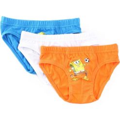 3-pack Niebiesko-Pomarańczowe Majtki Know Time. Brązowe bielizna chłopięca marki Born2be. Za 24,99 zł.