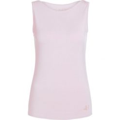 Topy sportowe damskie: Curare Yogawear TANK BOAT NECK Top rose