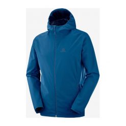 Salomon Essential Kurtka Niebieski. Niebieskie kurtki damskie Salomon, na wiosnę, m, bez wzorów, z poliesteru, bez kaptura. Za 464,95 zł.