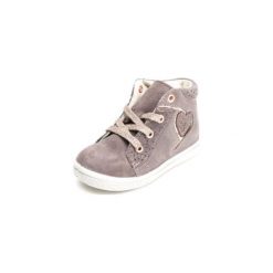 Pepino Girls Półbuty Sina meteor (średnie) - brązowy - Gr.Moda (2 - 6 lat). Pomarańczowe buciki niemowlęce Pepino, ze skóry, na sznurówki. Za 269,00 zł.