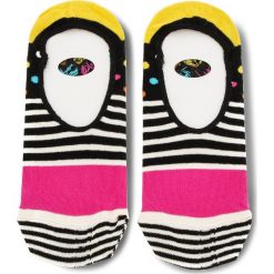 Skarpety Stopki Unisex HAPPY SOCKS - SDO06-9000 Kolorowy. Szare skarpetki damskie Happy Socks, bez wzorów, z elastanu. Za 24,90 zł.