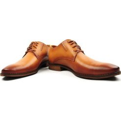 Półbuty męskie Łukbut. Czarne buty wizytowe męskie Łukbut, bez wzorów, ze skóry, klasyczne, bez zapięcia. Za 249,00 zł.