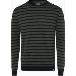 Minimum - Sweter męski – Gottlieb, zielony. Zielone swetry klasyczne męskie marki Minimum, l, w paski, z dzianiny. Za 199,95 zł.