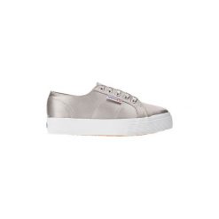 Buty Superga Satinw Beige. Brązowe trampki i tenisówki damskie Superga, bez wzorów, bez zapięcia. Za 181,76 zł.