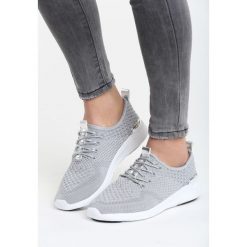 Srebrne Buty Sportowe Stole Away. Szare buty sportowe damskie marki Born2be. Za 69,99 zł.