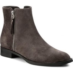 Botki GINO ROSSI - Nevia DBH617-G12-R500-0094-0 96. Szare botki damskie na obcasie Gino Rossi, ze skóry. W wyprzedaży za 289,00 zł.