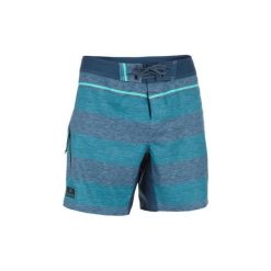 Spodenki surfing krótkie BBS 500 Lines. Niebieskie koszulki męskie OLAIAN, xl, bez wzorów, z poliesteru, sportowe, bez kołnierzyka, z krótkim rękawem, krótkie. Za 49,99 zł.