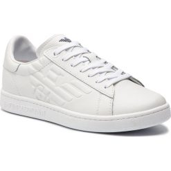 Sneakersy EA7 EMPORIO ARMANI - X8X001 XCC51 00001 White. Białe sneakersy męskie marki EA7 Emporio Armani, bez zapięcia. Za 689,00 zł.