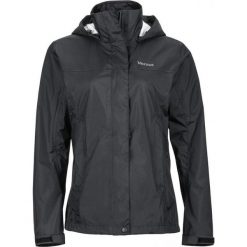 Marmot Wm's PreCip Jacket Black L. Czarne kurtki sportowe damskie Marmot, s, bez wzorów, bez kaptura. W wyprzedaży za 334,00 zł.
