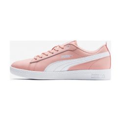 Puma Smash V2 L Tenisówki Różowy Beżowy. Różowe trampki i tenisówki damskie Puma, bez wzorów, z materiału, bez zapięcia. Za 257,95 zł.