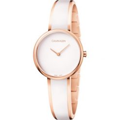 Calvin Klein Seduce Zegarek Biały Złoty. Żółte zegarki damskie Calvin Klein, złote. Za 1374,95 zł.