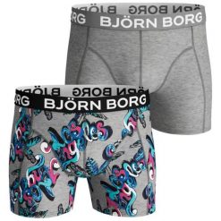 Björn Borg Podwójne Opakowanie Męskich Bokserek La Happy M Szare. Bokserki męskie Björn Borg. Za 199,00 zł.