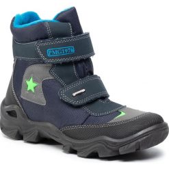Śniegowce PRIMIGI - GORE-TEX 4393200 D Blu. Niebieskie śniegowce chłopięce Primigi, bez zapięcia, gore-tex. W wyprzedaży za 249,00 zł.