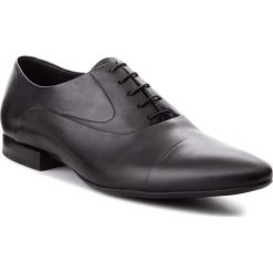 Półbuty GINO ROSSI - Amon MPV461-G92-E100-9900-0 99. Czarne buty wizytowe męskie Gino Rossi, bez wzorów, ze skóry, eleganckie, bez zapięcia. W wyprzedaży za 229,00 zł.