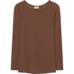 Sweter w kolorze brązowym. Pomarańczowe bez kategorii American Vintage, z wełny, z okrągłym kołnierzem. W wyprzedaży za 215,95 zł.