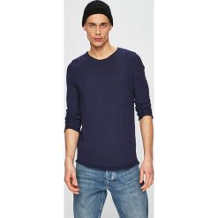 Review - Sweter. Zielone swetry męskie marki Review, s, bez wzorów, z elastanu, z okrągłym kołnierzem, bez kaptura. W wyprzedaży za 69,90 zł.