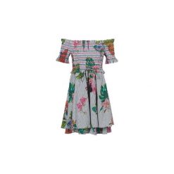 Sukienki krótkie Derhy AIRAIN. Szare sukienki mini damskie marki Derhy, s, z krótkim rękawem, krótkie. Za 398,30 zł.