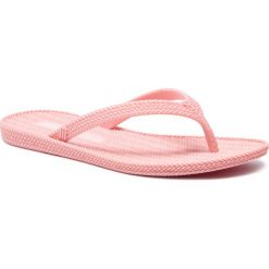 Japonki MELISSA - Braided Summer II + Sa 32520 Light Pink 01420. Różowe klapki damskie Melissa, bez wzorów, z tworzywa sztucznego, bez obcasa. W wyprzedaży za 159,00 zł.