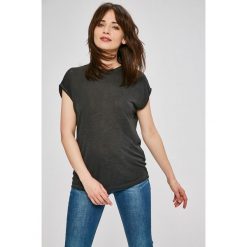 Rock Angel - Top. Szare topy damskie marki Rock Angel, s, z wiskozy, z okrągłym kołnierzem. W wyprzedaży za 19,90 zł.