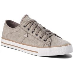Tenisówki CAMEL ACTIVE - 878.70.02 Rock. Szare półbuty damskie Camel Active, na co dzień, bez wzorów, z gumy, rockowe, bez obcasa, na płaskiej podeszwie, bez zapięcia. W wyprzedaży za 219,00 zł.
