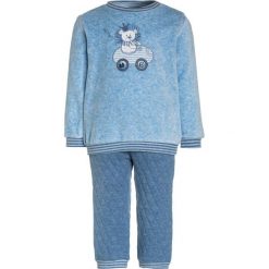 Kanz LAYETTE LION KING 1/1 ARM BABY Bluza blue melange. Niebieskie bluzy chłopięce marki Kanz, z bawełny. Za 129,00 zł.