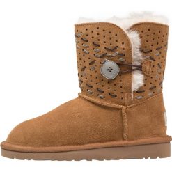 Buty zimowe damskie: UGG BAILEY BUTTON TEHUANO Śniegowce chestnut