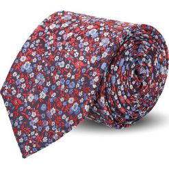 Krawaty męskie: krawat platinum bordo classic 226