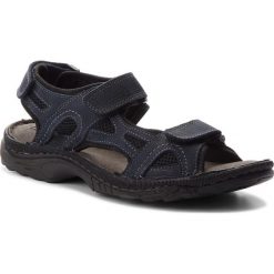 Sandały LASOCKI FOR MEN - MI20-TIS-01 Granatowy. Niebieskie sandały męskie skórzane Lasocki For Men. W wyprzedaży za 99,99 zł.