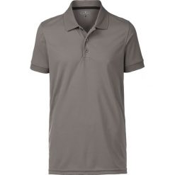 Sportowa koszulka polo w kolorze szarym. Szare koszulki męskie The North Face, Jack Wolfskin, Icepeak & Co., m, bez wzorów, z materiału, polo, bez rękawów. W wyprzedaży za 42,95 zł.