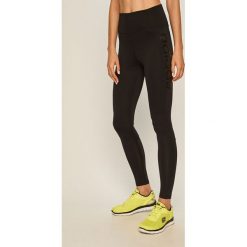 Adidas - Legginsy. Czarne spodnie damskie Adidas, s, z elastanu, z podwyższonym stanem. Za 179,90 zł.