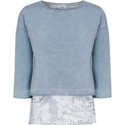 Bluza DEHA EASY. Niebieskie bluzy damskie Deha, bez wzorów, z bawełny, bez rękawów, bez kaptura. W wyprzedaży za 297,00 zł.