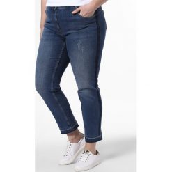 Samoon - Jeansy damskie – Betty, niebieski. Niebieskie jeansy damskie SAMOON, s. Za 399,95 zł.