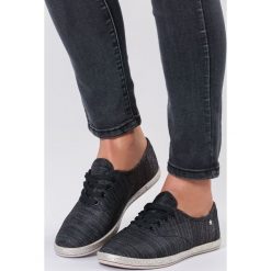 Czarne Tenisówki Pansy. Czarne tenisówki damskie balada. Za 39,99 zł.