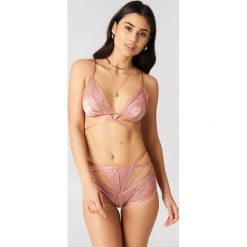 Figi: For Love & Lemons Figi z wysokim stanem Karina – Pink